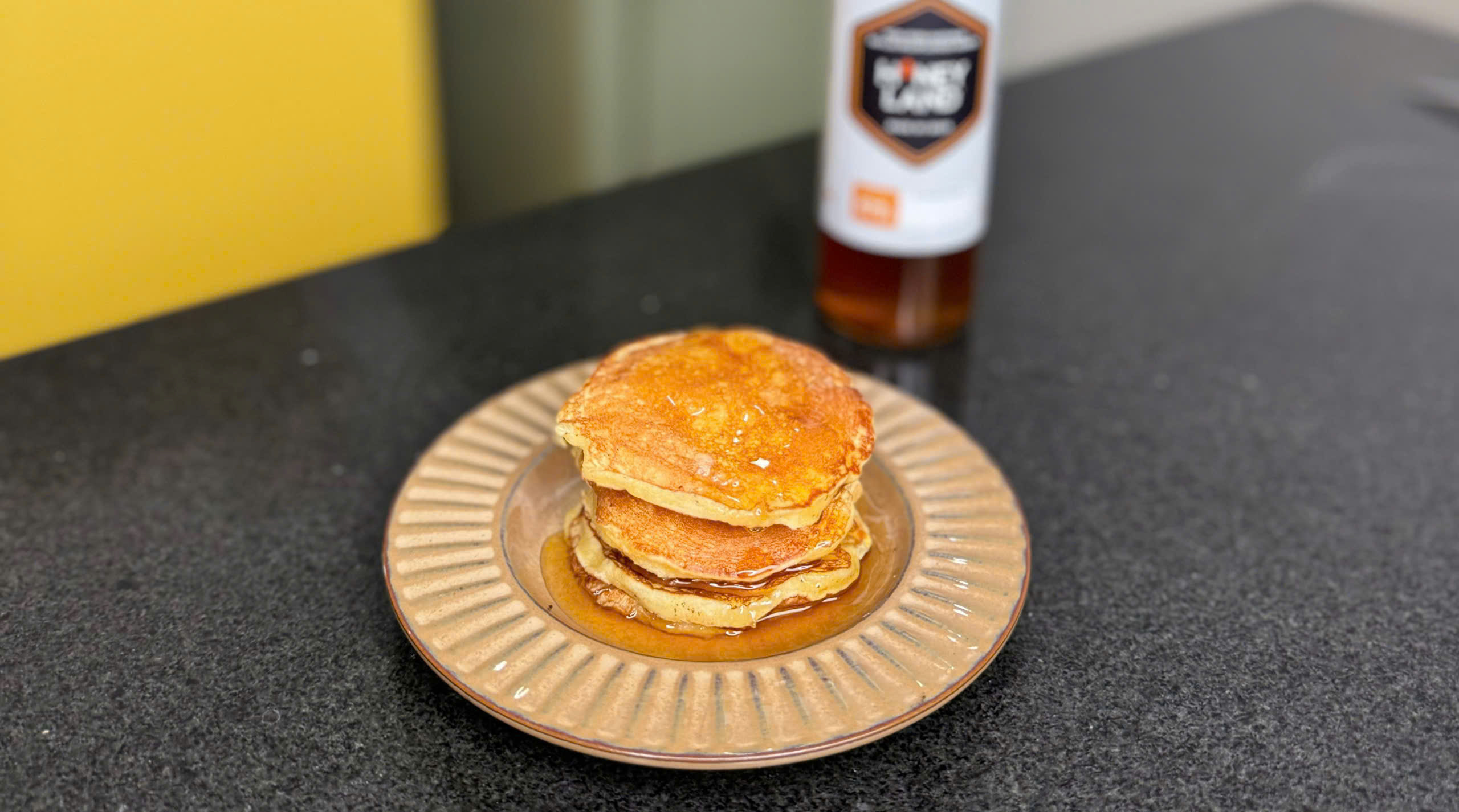 Pancake Mật Ong Xốp Mềm Chuẩn Vị Âu Mỹ - Bữa Sáng Tinh Gọn Dinh Dưỡng