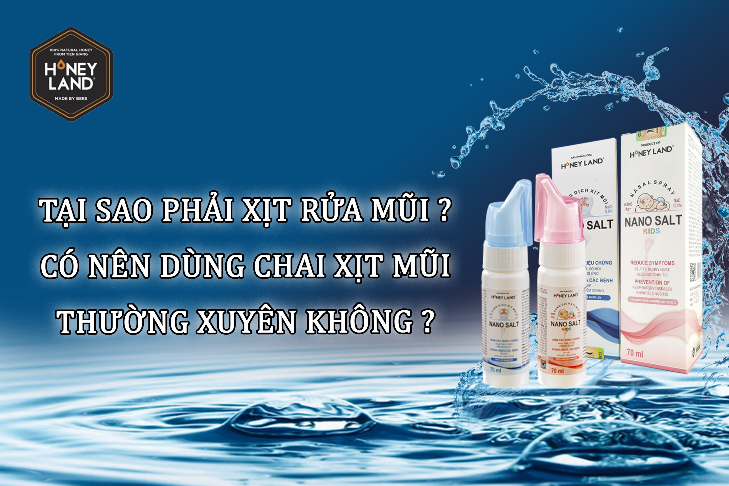 Tại Sao Phải Xịt Rửa Mũi? Có Nên Dùng Chai Xịt Mũi Thường Xuyên Không?