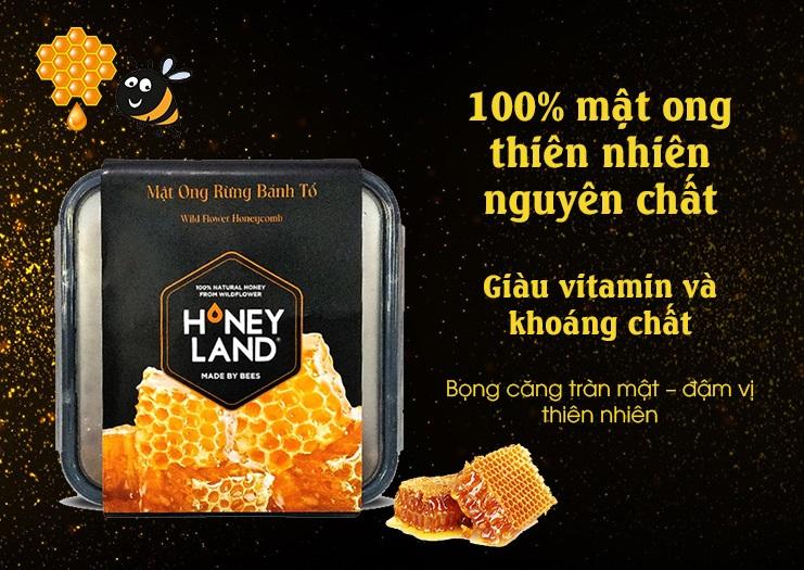 Mật Ong Rừng Bánh Tổ (320 gram/hộp)