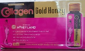 COLLAGEN GOLD HONEY 30ml/chai, hộp 10 chai
