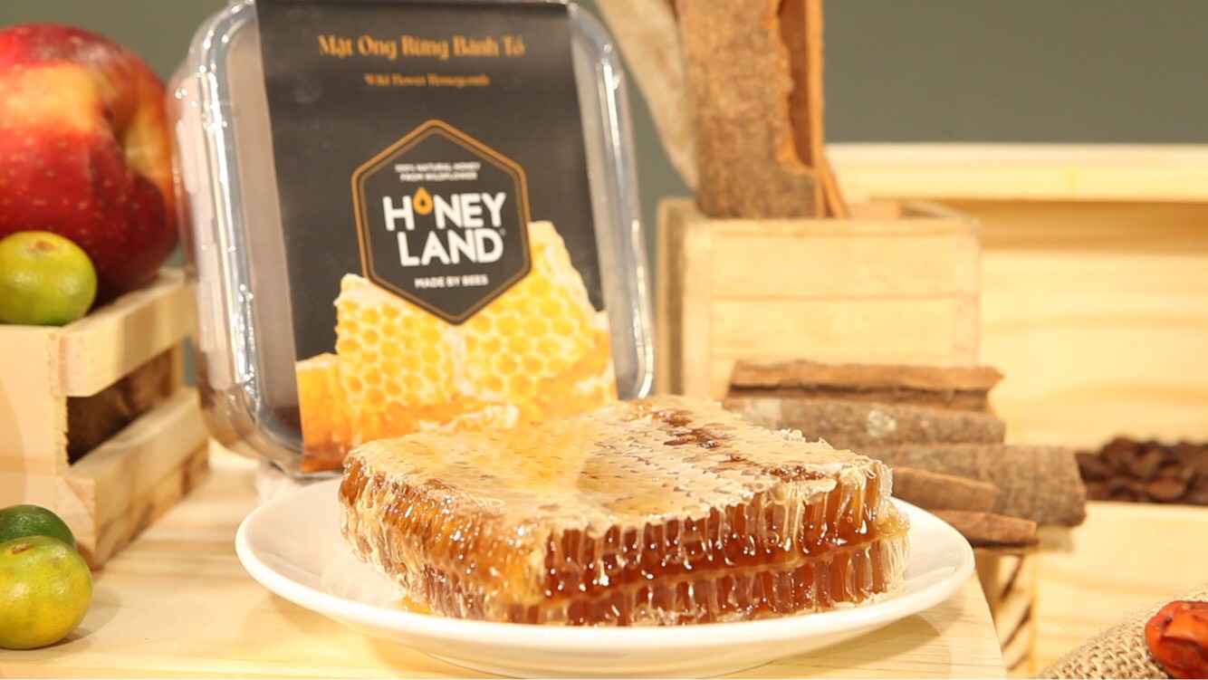 Mật Ong Rừng Bánh Tổ (320 gram/hộp)