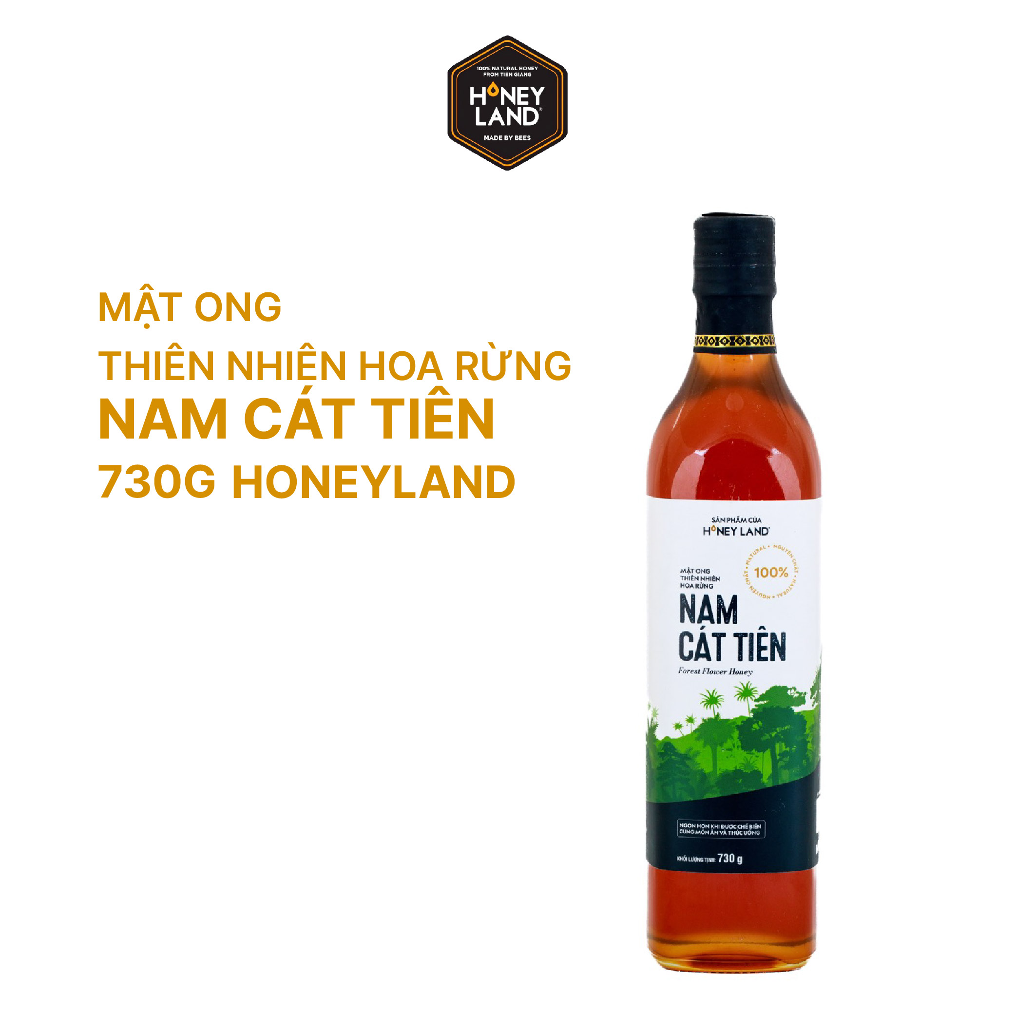 MẬT ONG HOA RỪNG NAM CÁT TIÊN 730g