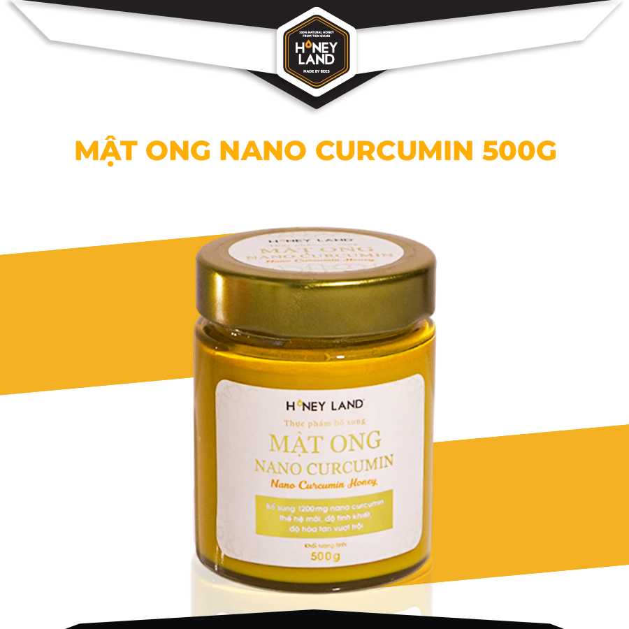 MẬT ONG NANO CURCUMIN 500G