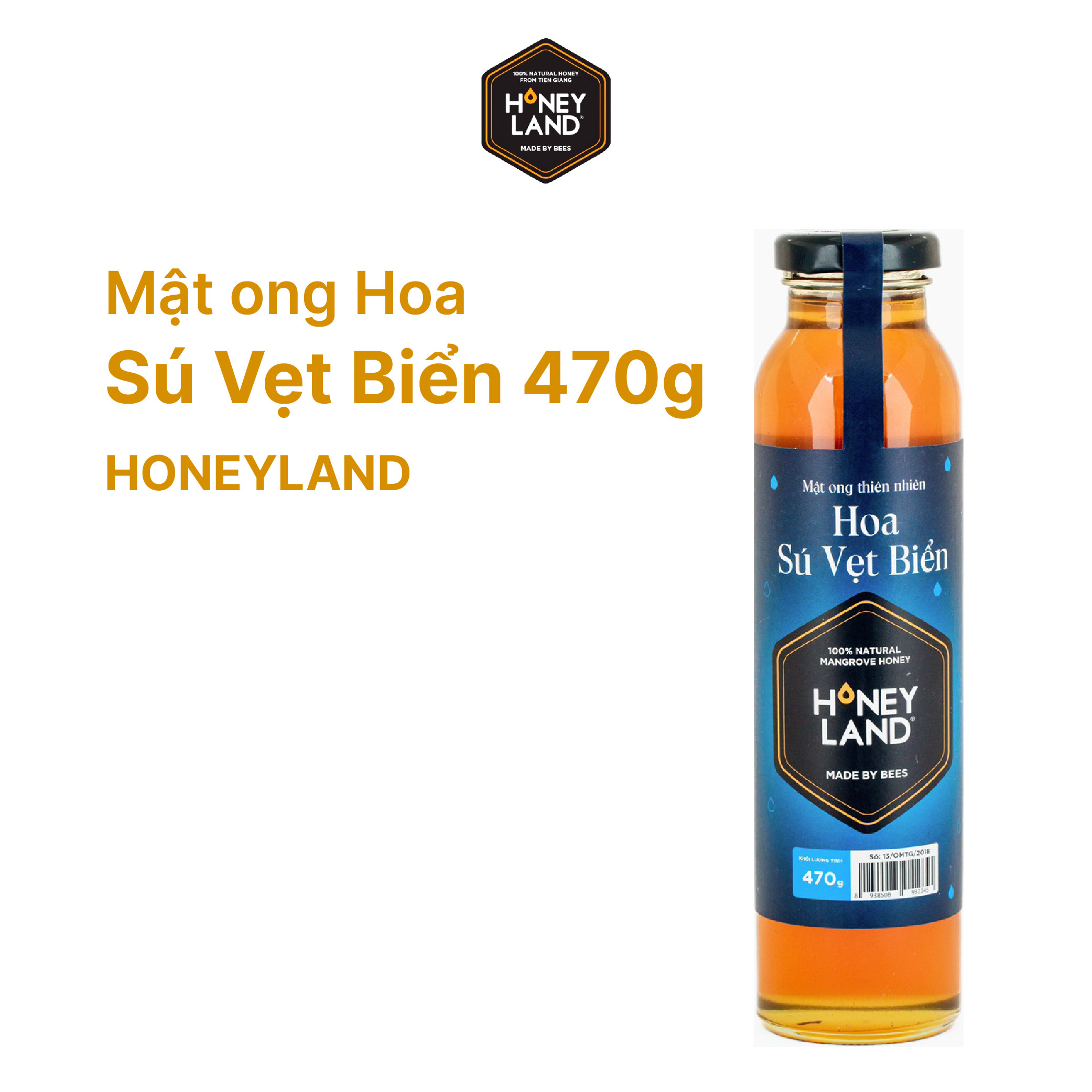 MẬT ONG HOA SÚ VẸT BIỂN 470g