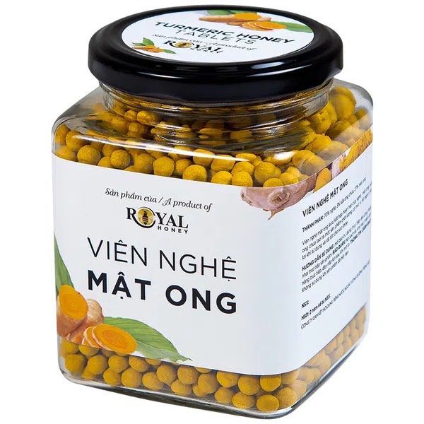 Viên nghệ mật ong Royal 250g