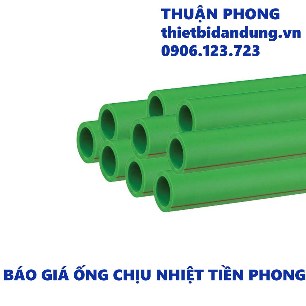 Báo giá ống nhựa chịu nhiệt Tiền Phong Tphcm