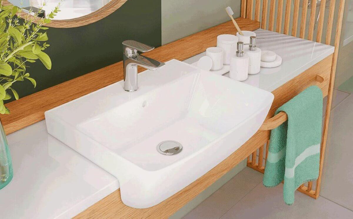 Lavabo thương hiệu INAX - mẫu L-345V