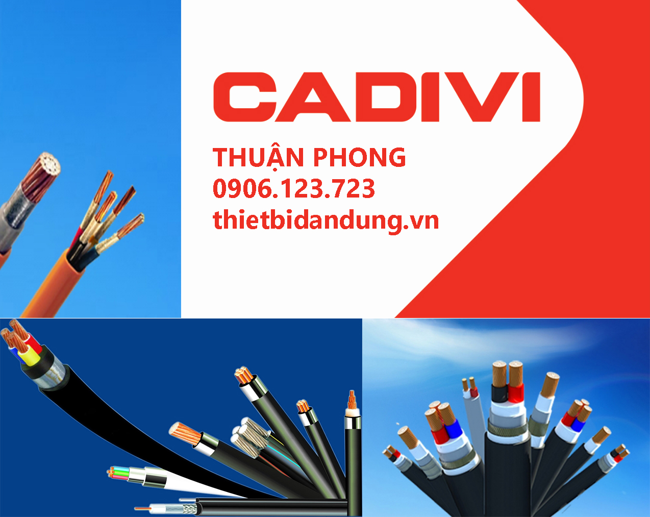 Các loại dây điện Cadivi mà bạn cần quan tâm