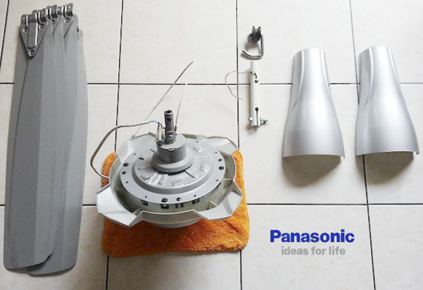 Hướng dẫn cách lắp quạt trần Panasonic đúng kỹ thuật tại nhà