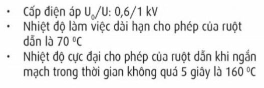 Cáp điều khiển Cadivi DVV/Scb – 0,6/1 kV