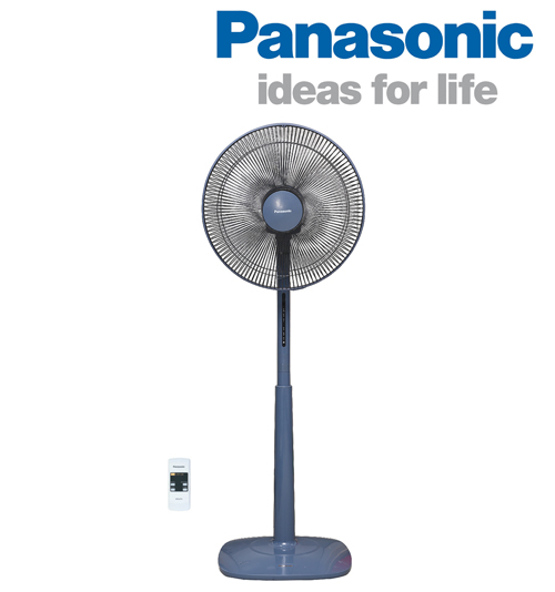 Quạt đứng 5 cánh Panasonic F-308NHB 37W xanh da trời 