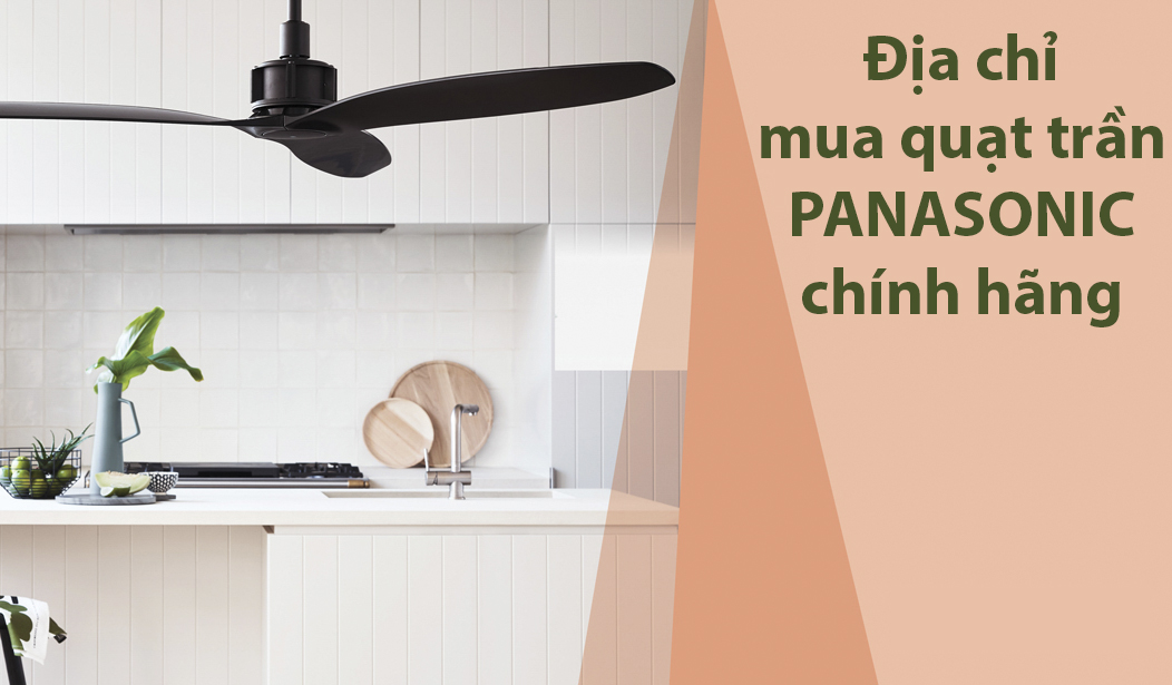 Mua quạt trần Panasonic ở đâu