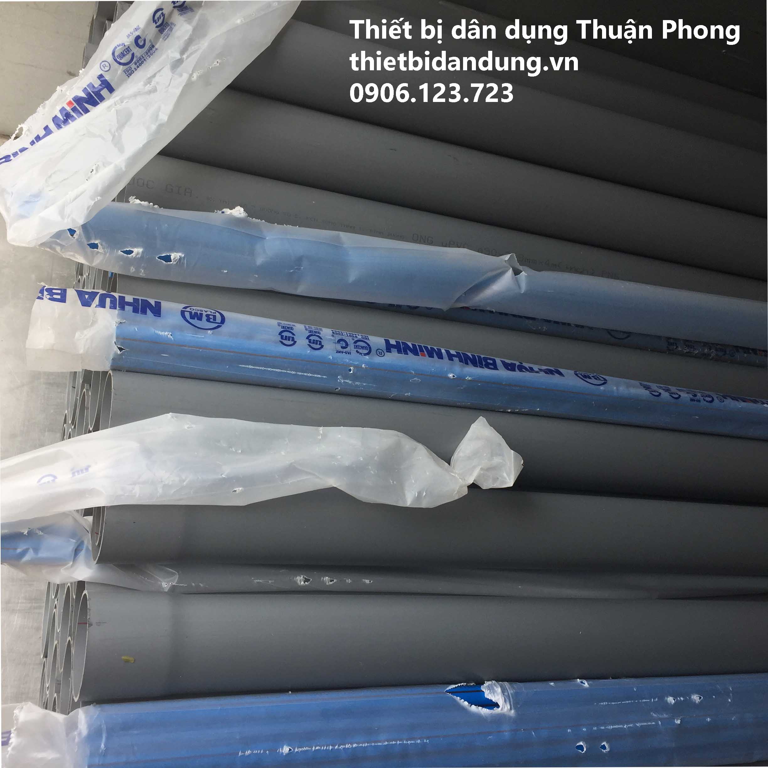 ống nhựa PVC Bình Minh giao đi Long An