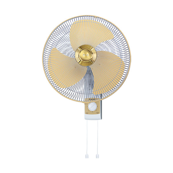 Quạt treo tường 2 dây giật Panasonic F-409UGO màu vàng kim công suất 47.5W