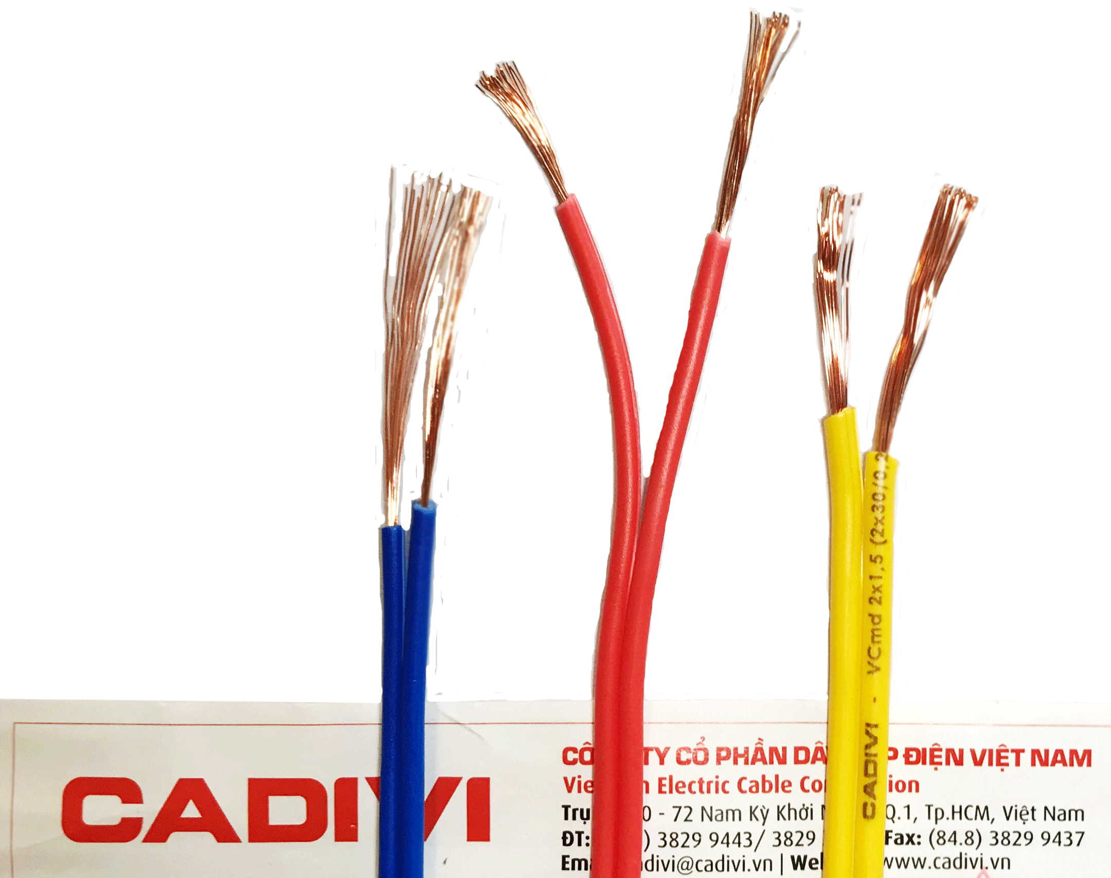 Thông số kỹ thuật dây cáp điện Cadivi