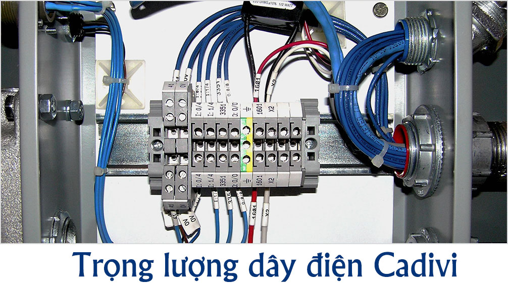 Bảng trọng lượng dây điện Cadivi mới nhất từ NPP