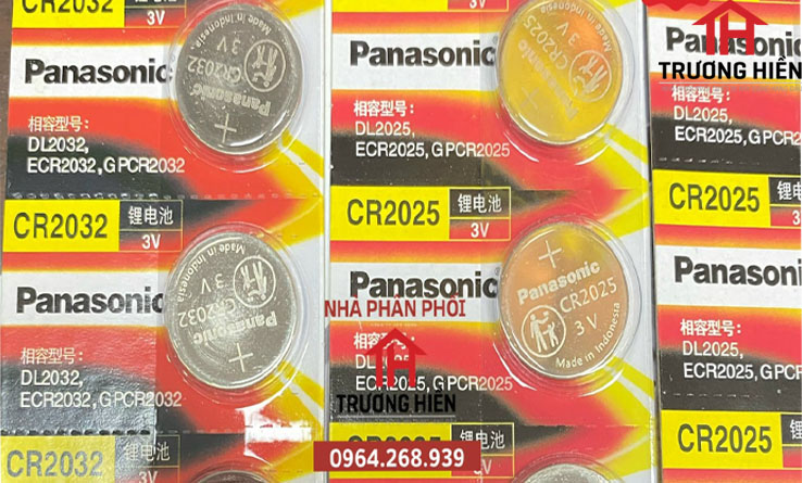 Pin cr2032 Panasonic khác pin cr2025 Panasonic như thế nào?