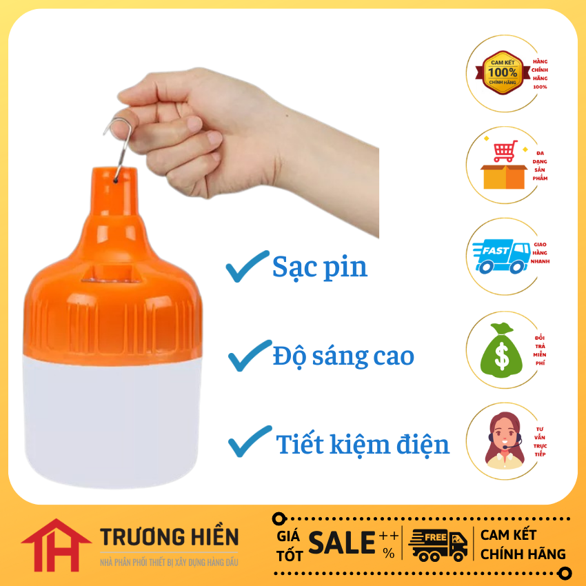 BÓNG ĐÈN TÍCH ĐIỆN – GIẢI PHÁP CHIẾU SÁNG KHÔNG LO CÚP ĐIỆN | TRƯƠNG HIỀN GIAO HÀNG NHANH, GIÁ SIÊU TỐT