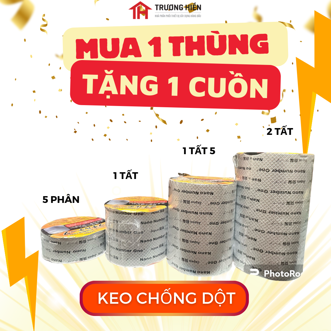 Phân Phối Keo Chống Dột Nhật Bản Chính Hãng, Ưu Đãi Mua 1 Tặng 1!