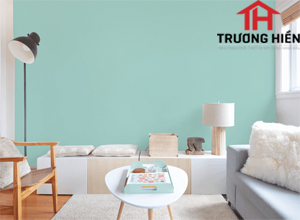 Sơn nhà với các tone xanh lá tươi vui