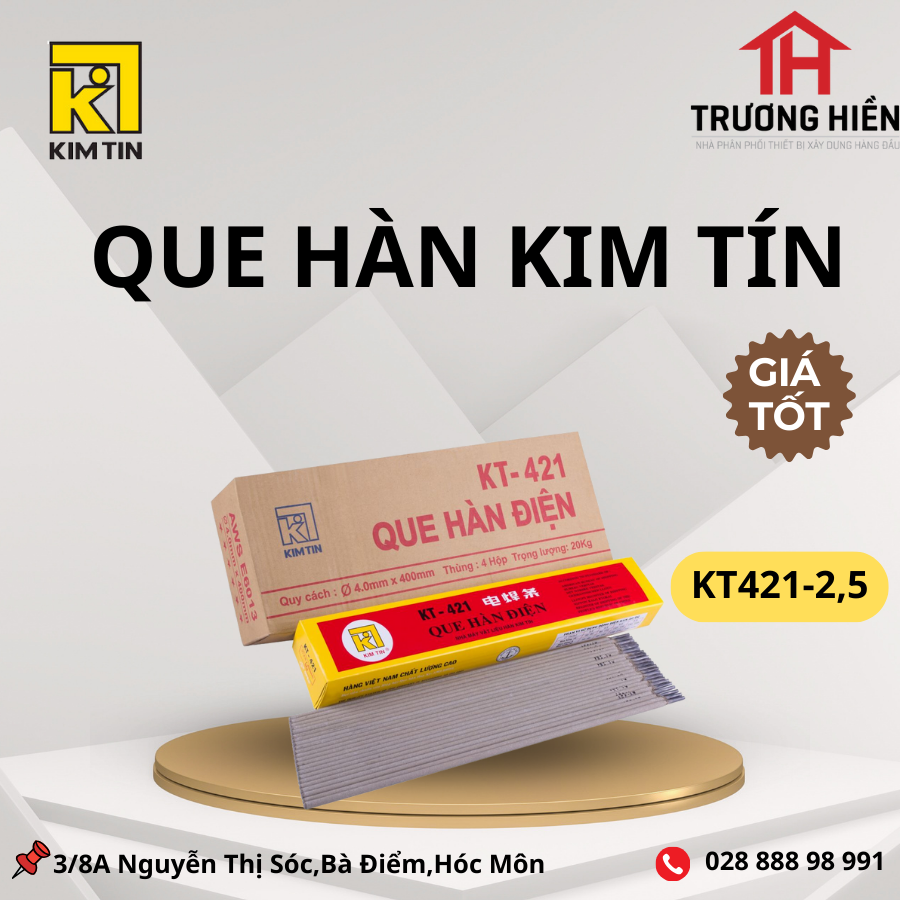 Phân Phối Que Hàn, Dây Hàn, Thuốc Hàn Kim Tín Chính Hãng, Giá Tốt