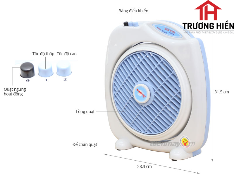 Top 4 quạt điện Senko giá rẻ bán chạy nhất .