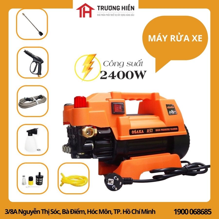 Máy rửa xe chỉnh áp OSAKA 2024