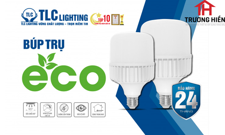 CÁC CÔNG SUẤT CỦA ĐÈN LED BÚP TRỤ CỦA TLC LIGHTING MÀ BẠN CHƯA BIẾT!