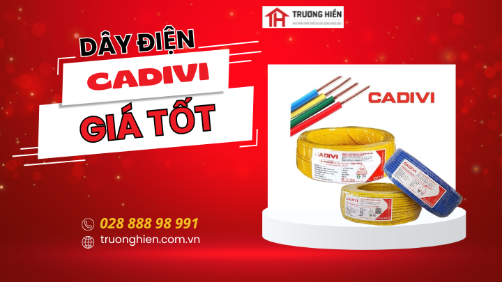 Chuyên Phân Phối Dây Cáp Điện CADIVI Chiết Khấu Cao
