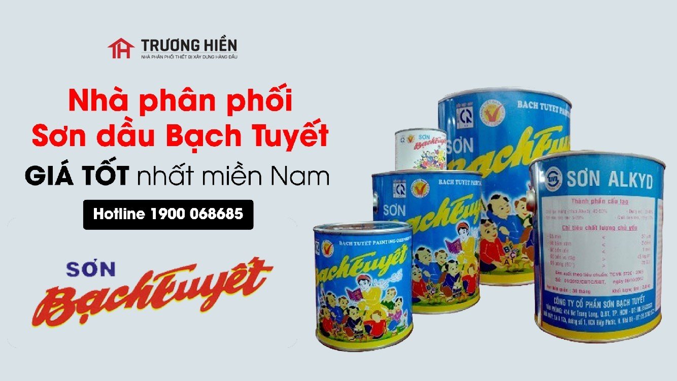 Nhà phân phối Sơn dầu Bạch Tuyết giá tốt nhất miền Nam - Mua ngay!