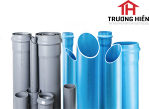 Những loại ống nhựa dùng trong cấp thoát nước