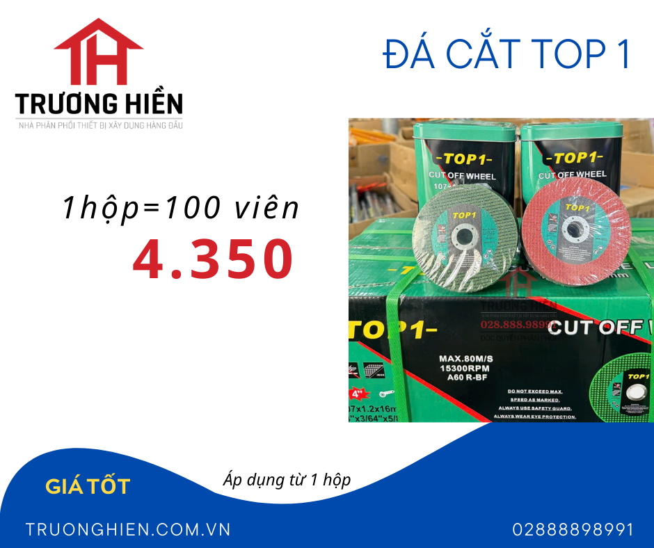 Đá Cắt Top 1 Tấc – Hàng Chính Hãng, Giá Sỉ Tốt Nhất Tại Trương Hiền