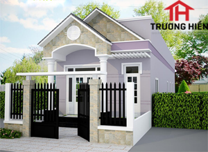 Phối màu sơn nhà cấp 4 đẹp độc đáo