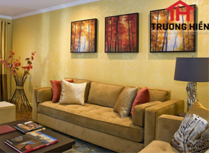 Đón tết 2020 sung túc với màu vàng ấm áp.