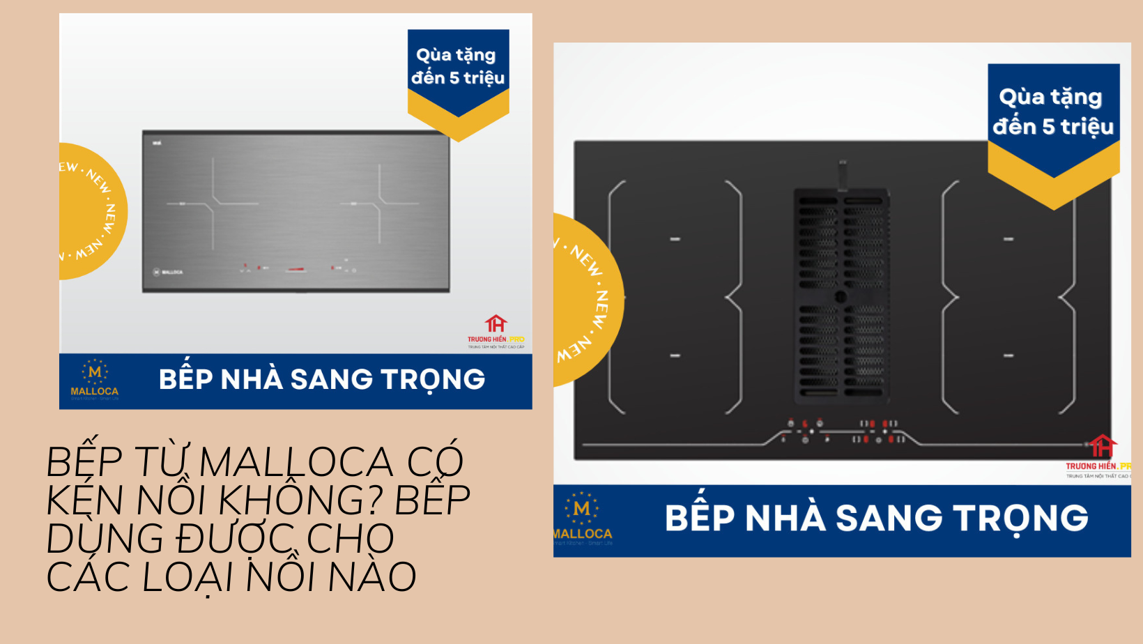 Bếp từ Malloca kén nồi không? Bếp dùng được cho các loại nồi nào