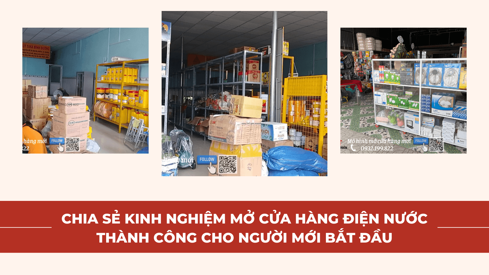 Hỗ trợ tư vấn mở cửa hàng điện nước tại HCM - miễn phí 100%
