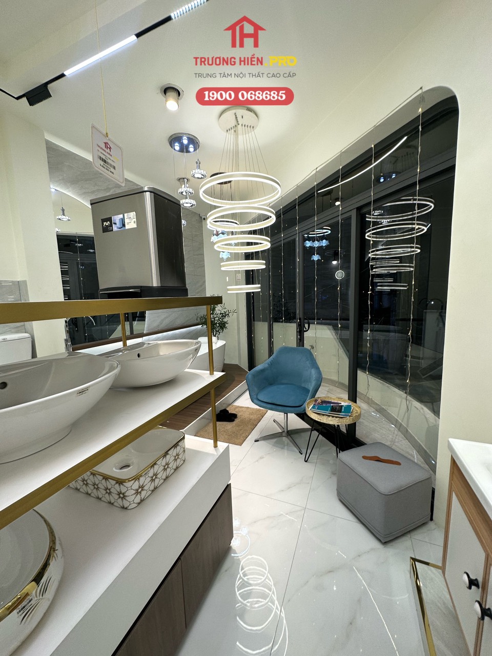 Đèn led trang trí phòng khách giá chỉ 1 triệu