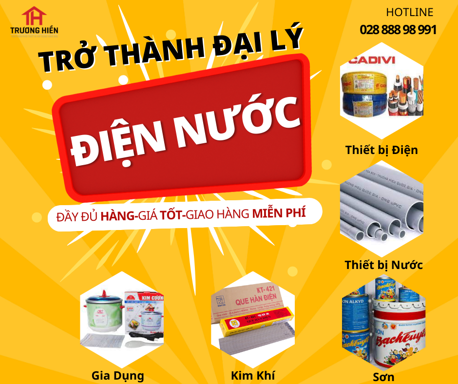 Cần tìm nhà cung cấp vật tư điện nước để mở cửa hàng?
