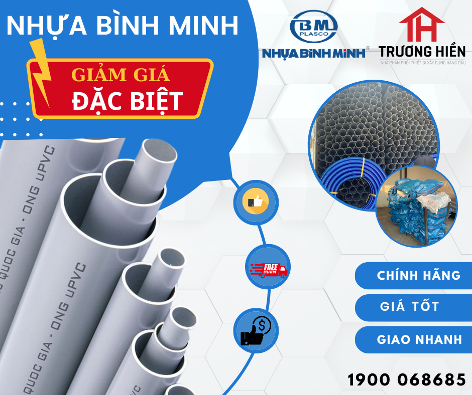 Phân Phối Ống Nhựa Bình Minh Chính Hãng – Giá Sỉ Tốt Nhất Cho Đại Lý & Công Trình