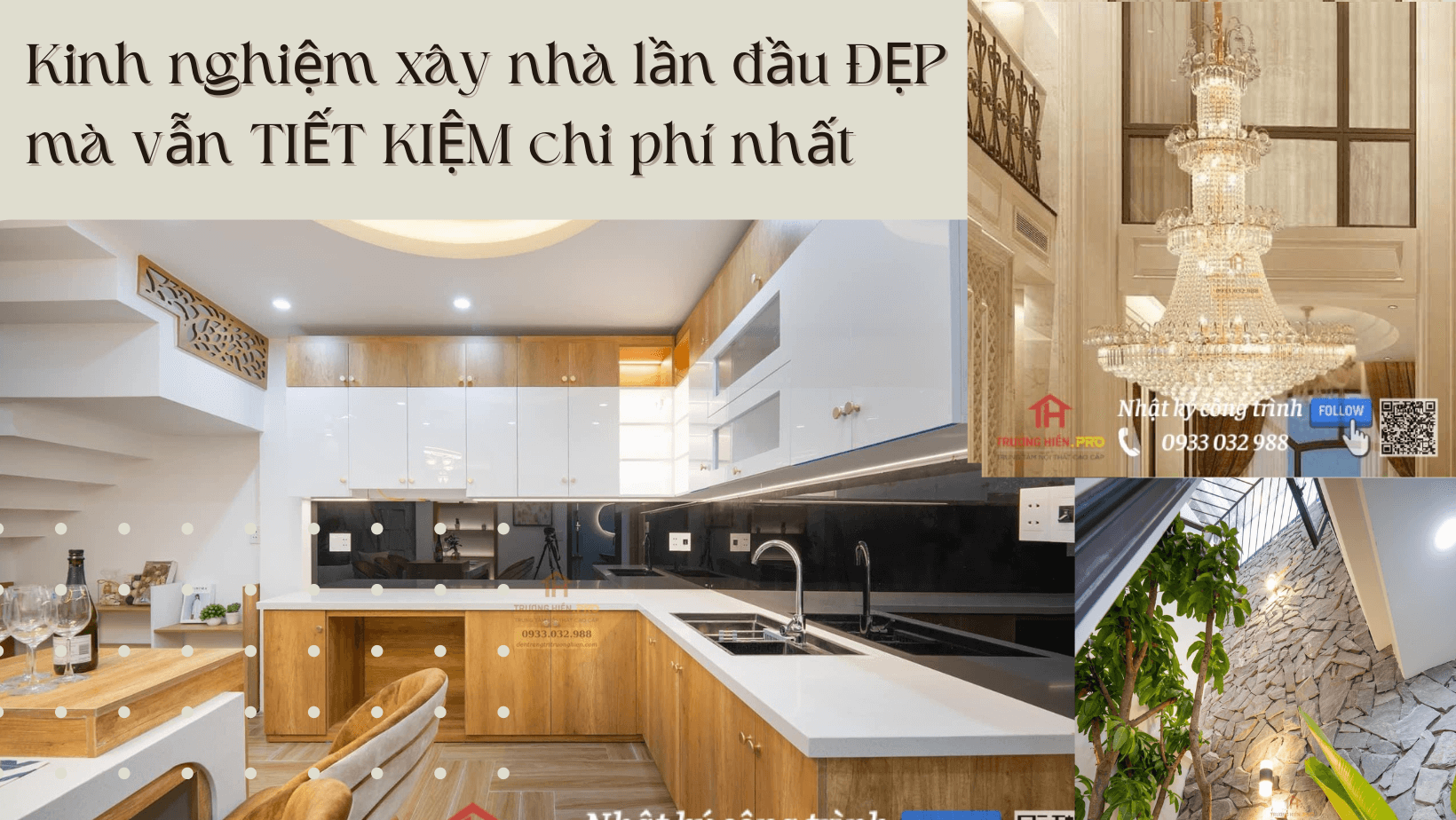 Kinh nghiệm xây nhà lần đầu ĐẸP mà vẫn  TIẾT KIỆM chi phí nhất