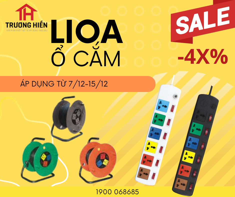 THIẾT BỊ ĐIỆN LIOA GIẢM GIÁ SÂU - 4X%