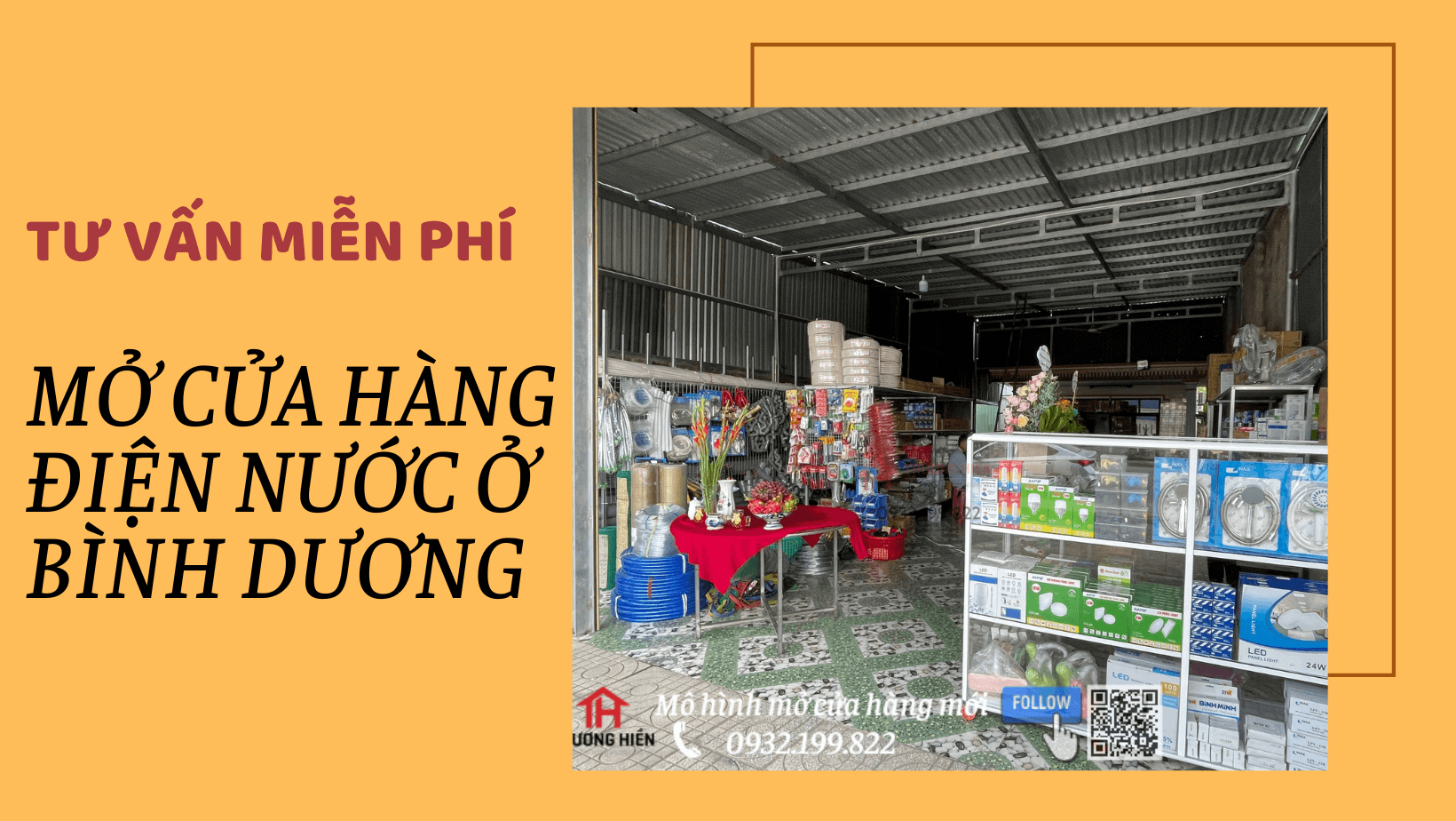 MỞ CỬA HÀNG ĐIỆN NƯỚC Ở BÌNH DƯƠNG [ tư vấn miễn phí ]