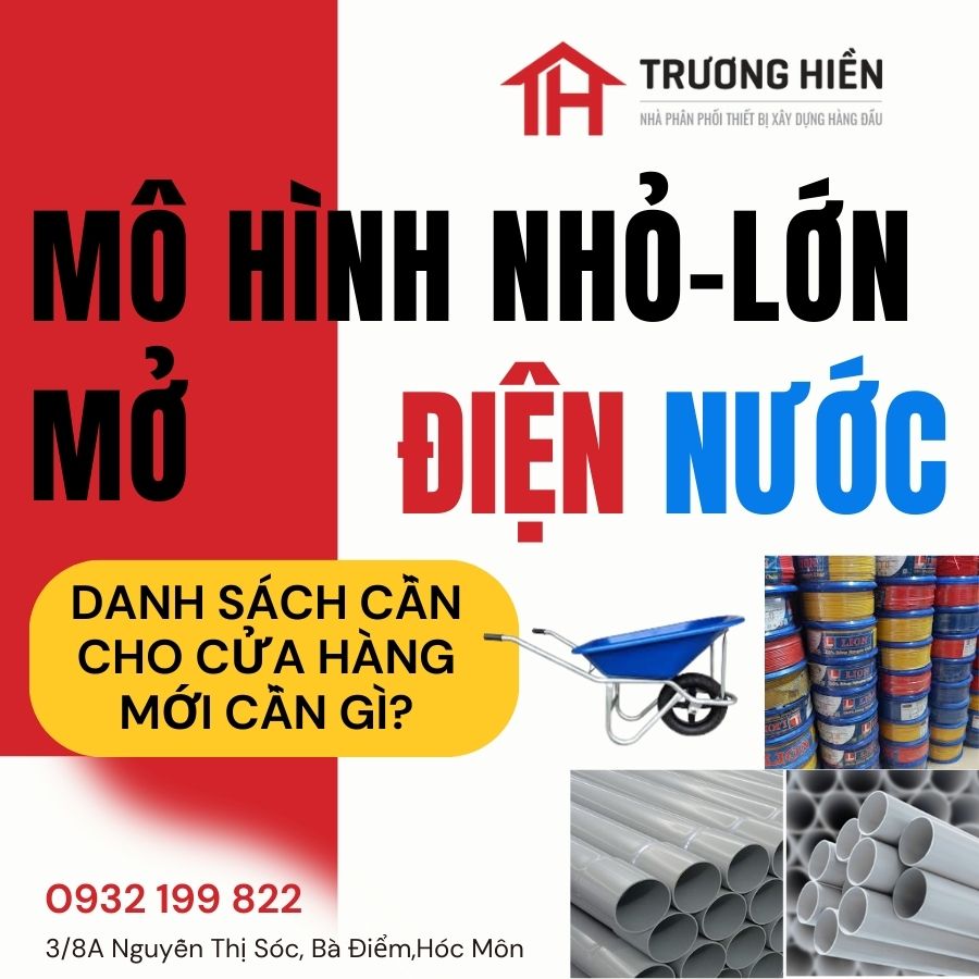 Nên bán lẻ hay bán sỉ khi mới mở cửa hàng điện nước?