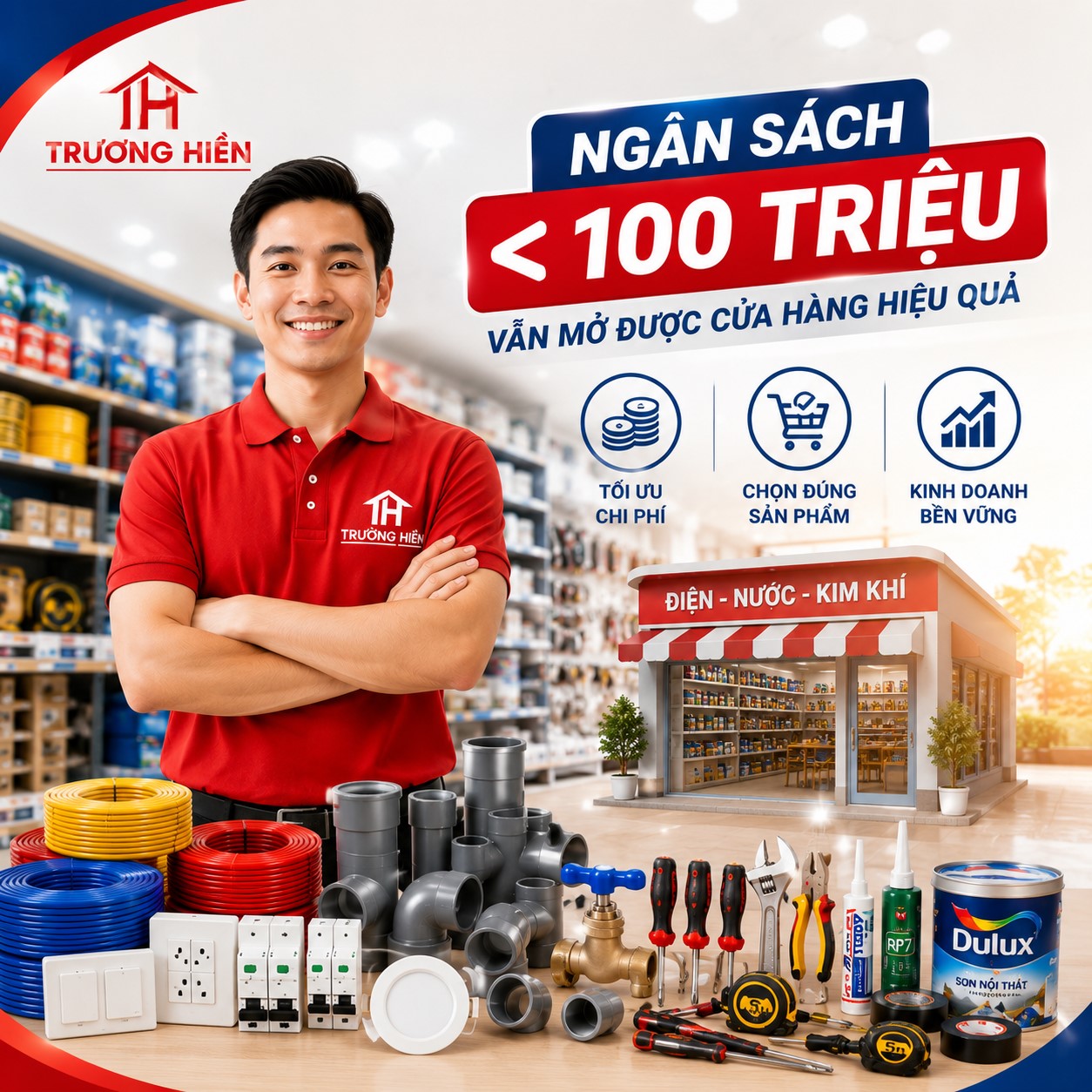 MỞ CỬA HÀNG ĐIỆN NƯỚC DƯỚI 100 TRIỆU CÓ HIỆU QUẢ KHÔNG?