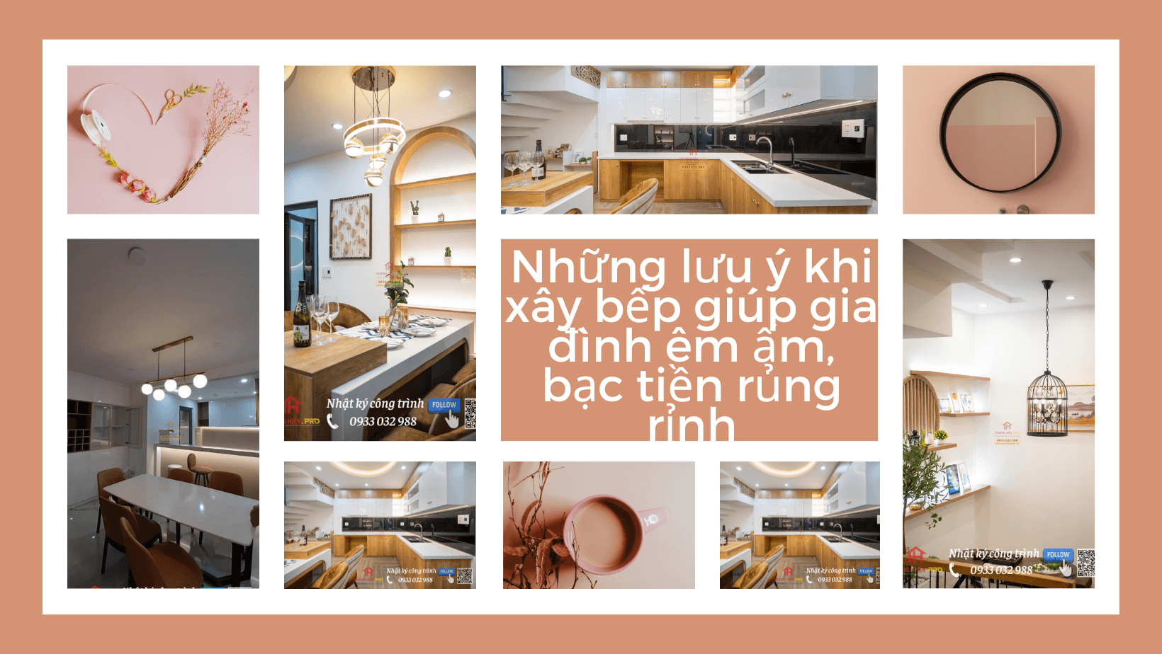 Những lưu ý khi xây bếp giúp gia đình êm ấm, bạc tiền rủng rỉnh