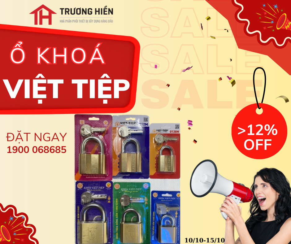 MUA Ổ KHÓA VIỆT TIỆP CHÍNH HÃNG GIÁ SỈ TỐT NHẤT TẠI TP.HCM – GIAO NHANH TOÀN QUỐC