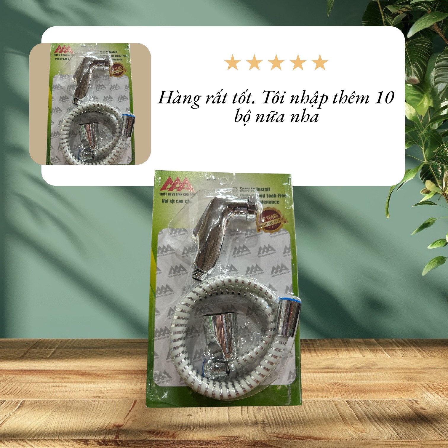 RA MẮT PHÂN PHỐI 2 DÒNG DÂY XỊT VỆ SINH SILVER ĐẶC BIỆT