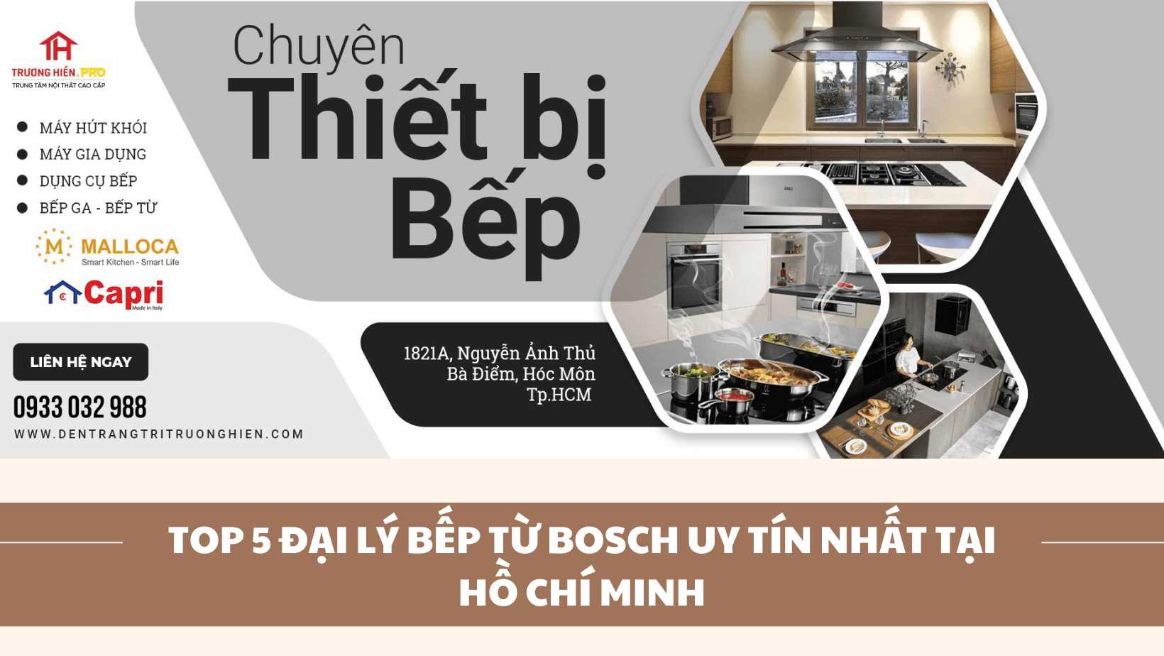 Top 5 đại lý bếp từ Bosch uy tín nhất tại Hồ Chí Minh