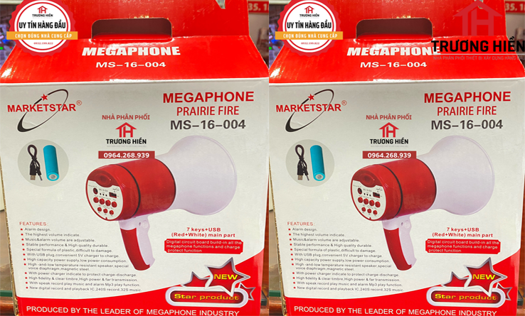 Ưu điểm của loa phóng thanh mini cầm tay
