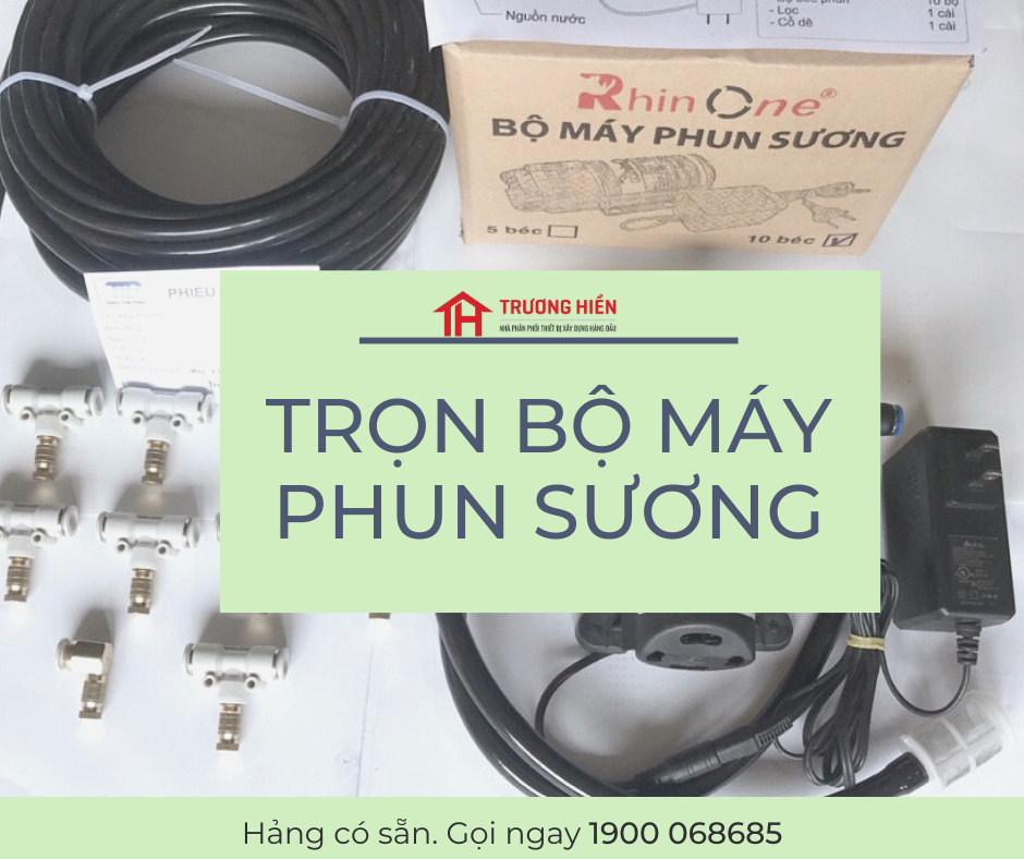 PHÂN PHỐI SỈ & THI CÔNG HỆ THỐNG PHUN SƯƠNG TẠI TP.HCM